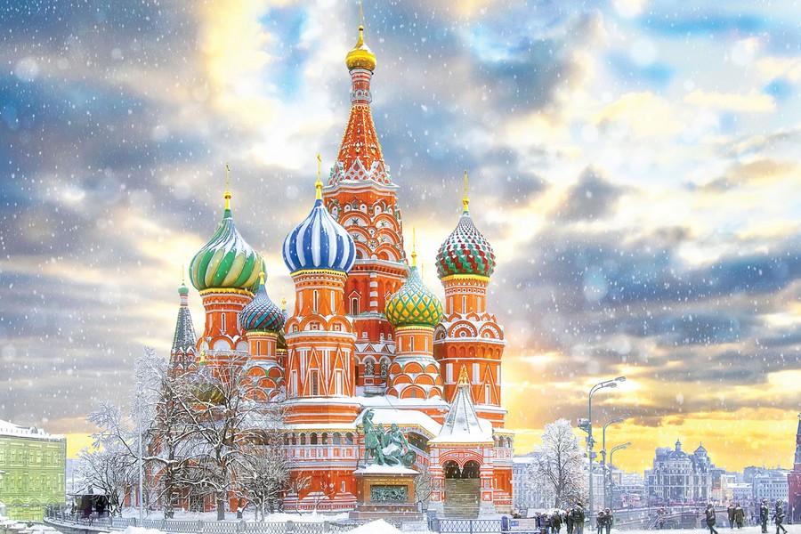 پازل 1000 تکه moscow saint basils cathedral یوروگرافیک پازل 1000 تکه moscow saint basils cathedral یوروگرافیک