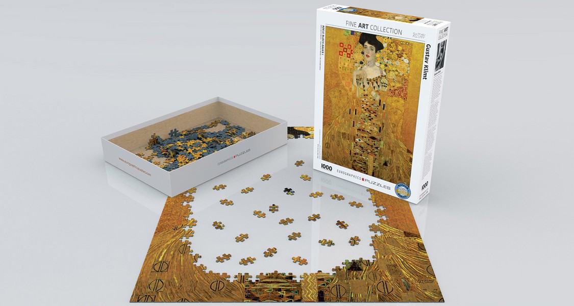 پازل 1000 تکه Adele Bloch - Gustav klimt یوروگرافیک پازل 1000 تکه Adele Bloch - Gustav klimt یوروگرافیک