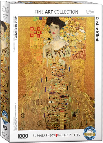پازل 1000 تکه Adele Bloch - Gustav klimt یوروگرافیک پازل 1000 تکه Adele Bloch - Gustav klimt یوروگرافیک