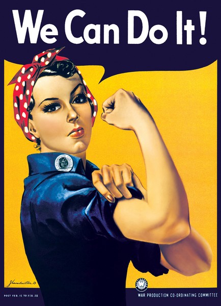 پازل 1000 تکه Rosie the riveter یوروگرافیک پازل 1000 تکه Rosie the riveter یوروگرافیک