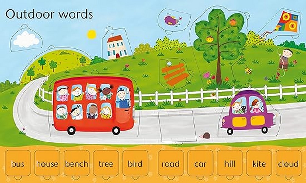 usborne lift the flap - word book usborne lift the flap - word book
