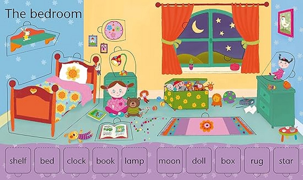 usborne lift the flap - word book usborne lift the flap - word book