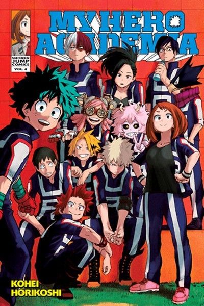 مانگا 4 My Hero Academia مانگا 4 My Hero Academia