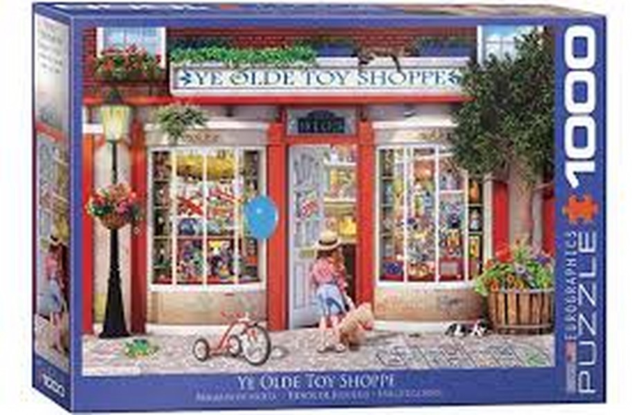 پازل 1000 تکه ye olde toy shoppe یوروگرافیک پازل 1000 تکه ye olde toy shoppe یوروگرافیک