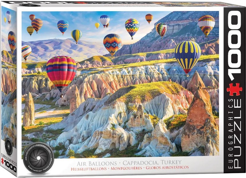 پازل 1000 تکه Air Baloons CappadociaTurkey یوروگرافیک پازل 1000 تکه Air Baloons CappadociaTurkey یوروگرافیک
