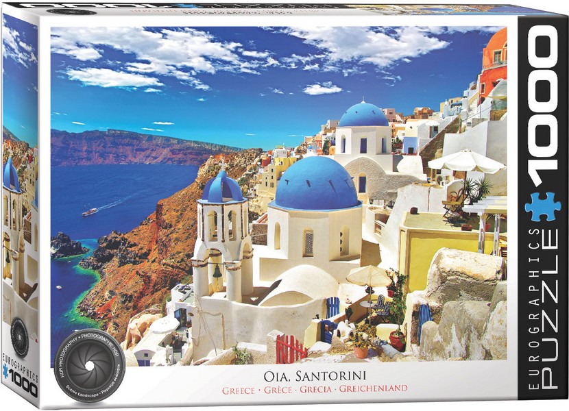 پازل 1000 تکه OIA SANTORINI GREECE یوروگرافیک پازل 1000 تکه OIA SANTORINI GREECE یوروگرافیک