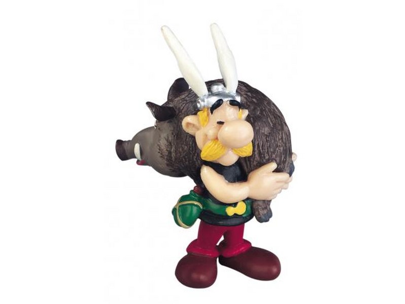 فیگور آستریکس با گراز figure Plastoy Astérix holding a boar فیگور آستریکس با گراز figure Plastoy Astérix holding a boar