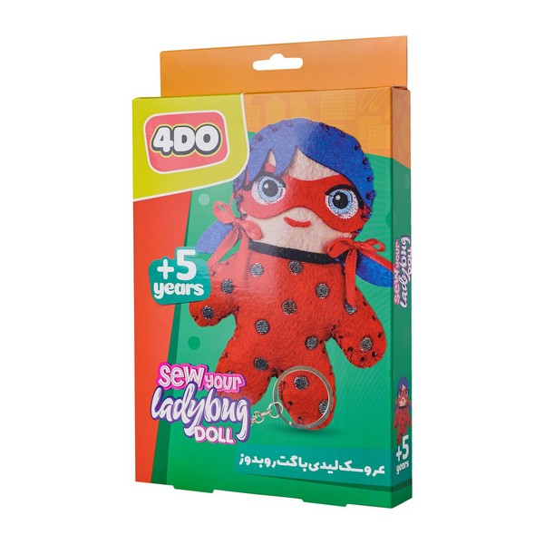 بسته عروسک نمدی لیدی باگ 4DO بسته عروسک نمدی لیدی باگ 4DO