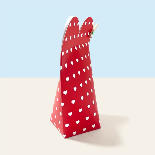 جعبه کادویی ایستاده طرح قلب مدل LO-06 جعبه کادویی ایستاده طرح قلب مدل LO-06