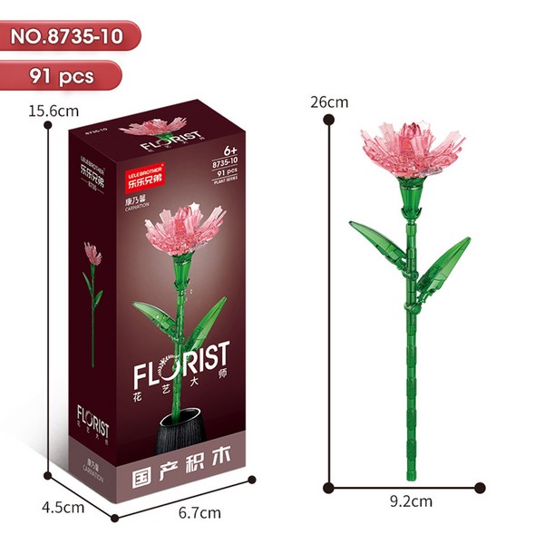 لگو گل Carnation کد 8735-10 لگو گل Carnation کد 8735-10