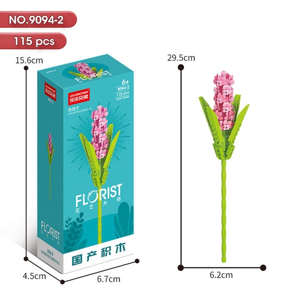 لگو گل Hyacinthus orientalis کد 9094-2 لگو گل Hyacinthus orientalis کد 9094-2