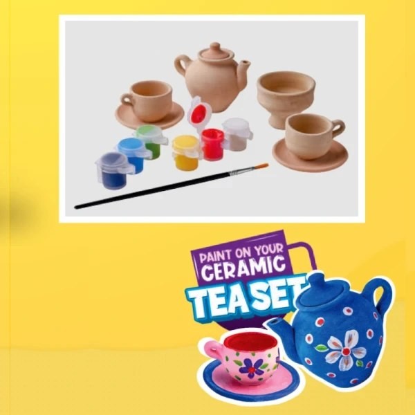 بسته رنگ آمیزی ست چایخوری 4DO بسته رنگ آمیزی ست چایخوری 4DO