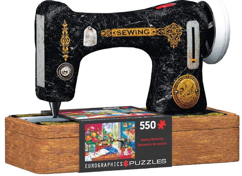 پازل 550 تکه جعبه فلزی sewing memories tin یوروگرافیک پازل 550 تکه جعبه فلزی sewing memories tin یوروگرافیک