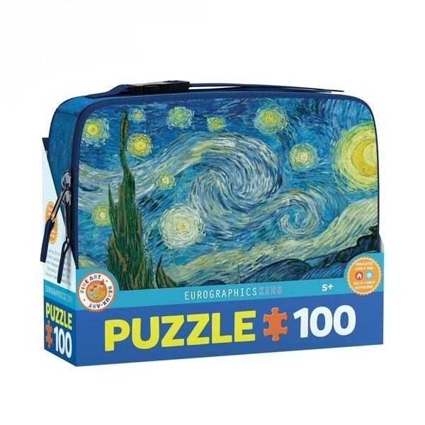 پازل 100 تکه کیف ظرف غذا starry night یوروگرافیک پازل 100 تکه کیف ظرف غذا starry night یوروگرافیک