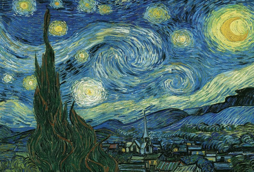 پازل 2000 تکه starry night - vincent van gogh یوروگرافیک پازل 2000 تکه starry night - vincent van gogh یوروگرافیک