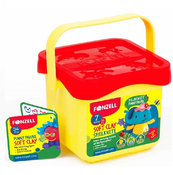 خمیر بازی 7 رنگ فیگور خنده فونزل خمیر بازی 7 رنگ فیگور خنده فونزل