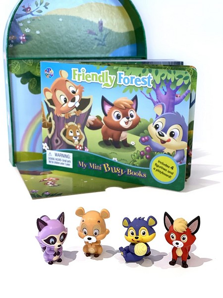 mini busy book - friendly forest mini busy book - friendly forest