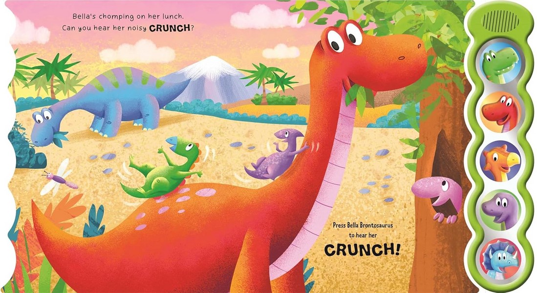 Dino stomp and roar- Sound book Dino stomp and roar- Sound book
