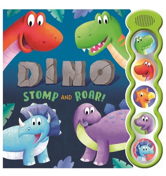 Dino stomp and roar- Sound book Dino stomp and roar- Sound book