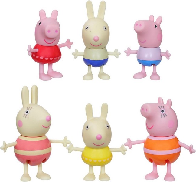 فیگور پپا پیگ 6 عددی hasbro فیگور پپا پیگ 6 عددی hasbro