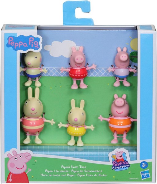 فیگور پپا پیگ 6 عددی hasbro فیگور پپا پیگ 6 عددی hasbro