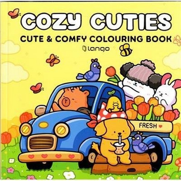 کتاب رنگ آمیزی COZY CUTIES لانگو کتاب رنگ آمیزی COZY CUTIES لانگو
