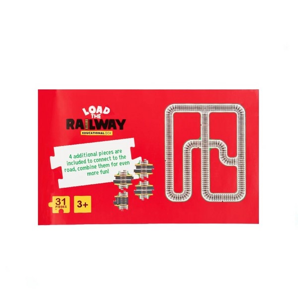 بسته آموزشی 30 تکه Load the Railway کیدفنز بسته آموزشی 30 تکه Load the Railway کیدفنز
